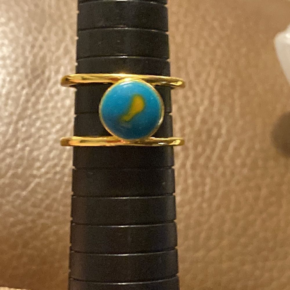 Simplistic Double Band Circle Ring - Picture 10 of 10